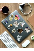 - Cats Themed Laptop Notebook Tablet Sticker Set 1 - $4.93