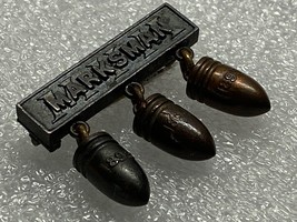 1893-1894-1895, Massachusetts Volunteer Militia, Mvm, Bullet Marksmanship Award - £105.59 GBP