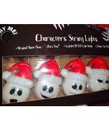 The Nightmare Before Christmas String Lights Santa Jack Skellington Musi... - €13,98 EUR