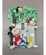 Vtg Mickey Mouse Plastic Light Switch Plate Cover 1976 Disney Dolly Toy ... - €12,95 EUR