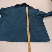 Dressbarn RN#122878 Women’s Blue 5-Button Front 3/4 Sleeve Jacket Size 20W image 7