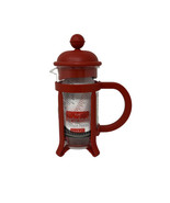 Bodum Java 3 Cup French Press Coffee Maker, Red, 0.35 L, 12 Oz 3 Cup, Re... - $15.83