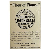 Duluth Imperial Flour 1894 Advertisement Victorian Baking Fisher &amp; Wise ... - £7.96 GBP