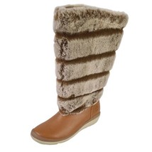 Timberland Kickadila 84379 Women 14&quot; Boots Brown Leather Faux Fur Winter... - £79.93 GBP