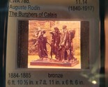 Auguste Rodin The Burghers of Calais 35mm Film Slide  - $9.89