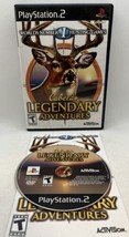  Cabela&#39;s Legendary Adventures (Sony PlayStation 2, 2008, PS2 w/ Manual) - £6.81 GBP
