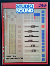 Studio Sound And Broadcast Engineering Magazine February 1989 mbox1375 Effects - £5.82 GBP