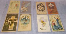 Antique Vintage lot of 8 Easter Holiday Post Cards Ca 1910  - £12.73 GBP