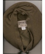British Style Balmoral Beret Cap 1970 Made In Canada Green NOT Khaki Wro... - €13,02 EUR