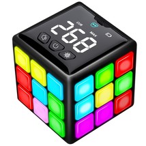 Rechargeable Game Handheld Cube, 15 Fun Brain &amp; Memory Game With Score S... - £43.57 GBP