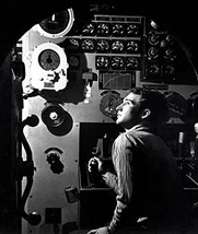 Sailor Working In The Uss Batfish&#39;S Electric Engine Control Room,, 11 X 17. - £32.93 GBP