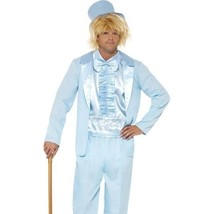 90s Stupid Tuxedo Harry Dumb and Dumber Costume Adult Blue - $45.28