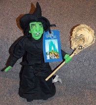 NANCO Wizard Of Oz Wicked Witch 13 inch Stuffed Toy New With Tag - £19.76 GBP