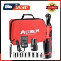 3/8&quot; 12V Power Electric Ratchet Wrench Set With 1 2000mAh Lithium-Ion Ba... - $77.96