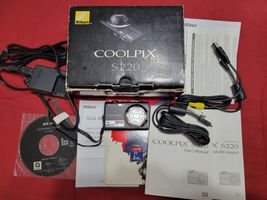 Nikon/CoolPixS220/Complete in box. - £31.60 GBP