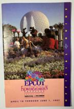 Disney World Epcot International Flower &amp; Garden Festival Official Guide... - $19.79