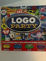 LOGO PARTY  Card game  age 8 and up.and 2 teams. - $17.58