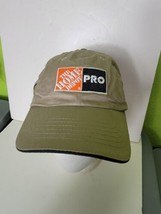 Home Depot Pro Employee Hat Baseball Cap Tan workers adjustable - $39.19