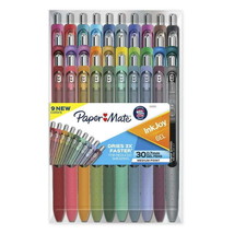 Paper Mate InkJoy Gel Pens, Assorted Colors, Medium Point (0.7mm), 30 Count - $28.70