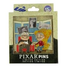 Disney Parks WDW Pixar UP 15th Anniversary Carl &amp; Ellie Mini Jumbo LE 30... - £56.75 GBP