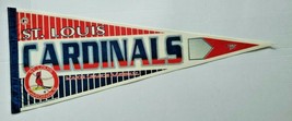 Rare Vintage MLB 1997 Pennant by WinCraft  St. Louis Cardinals &#39;8212&quot; x 30&quot; NOS - £18.37 GBP