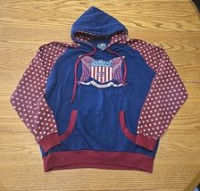 Enyce Patriotic Hoodie Sweatshirt Mens Size Large Y2K Streetwear Hip Hop... - $27.72