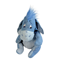 Disney Store  Exclusive Eeyore 11&quot; Blue Denim NWT Clean - £8.49 GBP