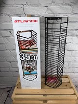 New Atlantic CD Wall Mount Rack Holder Storage Disk Display Organizer Steel - $30.00