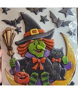 Vintage Halloween Witch Wall Decorations - £8.66 GBP