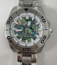 Invicta Mens Watch Pro Diver 48mm Quartz 3 Hand Abalone Dial Stainless S... - $89.10