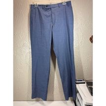 Lauren Ralph Lauren Blue Flat Front Dress Pants Preppy Business Mens Siz... - $29.95