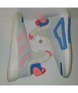 New Adidas N3XT L3V3L Basketball Shoes F36282 Cream White/Cloud White/Bl... - £95.18 GBP