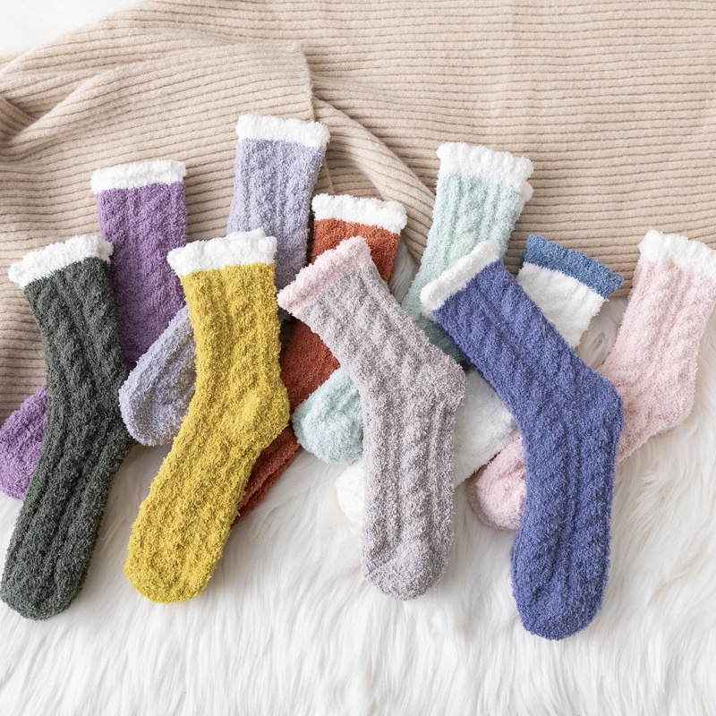 Play 1 Pair Women Autumn Winter Cotton Socks Fashion Socks Personality Mid Tube  - £23.15 GBP