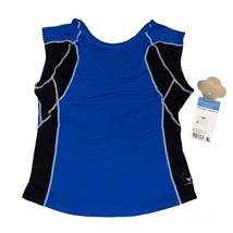 Insport Womens Xodus Switch Blue Sleeveless Athletic Tee, size XL NWT - $11.99