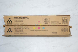 2 New OEM Ricoh IM C2500H,IM C2000 Black Toners 842307 Same Day Shipping - £87.78 GBP