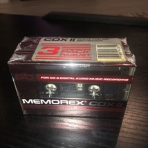 Memorex CDX II 90 135 m Cassette Tape - NEW, SEALED Pack Of 3 - £54.50 GBP