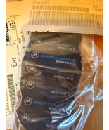 NEW OEM LOT of 5 Motorola Radio Minitor II 2 Name Plate Sticker # 330534... - €24,46 EUR