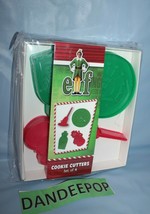 Loot Crate DX Elf Movie 4 Piece Plastic Cookie Cutter Set In Package  - £19.50 GBP