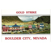 Vintage Postcard Gold Strike Boulder City Nevada 1990 Casino Vacation Tourist LV - £6.02 GBP