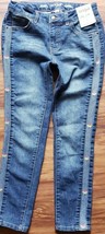 Cat &amp; Jack Brand ~ DK Denim ~Girl&#39;s Heart ~ Super Skinny Stretch Jeans ~... - $14.96