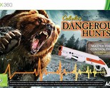 Cabelas Dangerous Hunts 2013 XBOX 360 W/ GUN NEW! HUNTING, LION, TIGER B... - $79.19