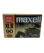 Maxell XL-II 90-minute Blank Audio Cassette Tape Type II NEW Sealed - $13.98
