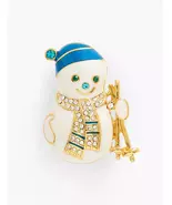 TALBOTS SNOWMAN BROOCH - €17,02 EUR