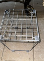 LockerMate Stac-A-Shelf Wire Stackable Locker Organizing Shelf  Gray - $9.99