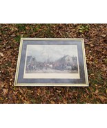 Antique aquatint After Henry Barraud THE PYTCHLEY HUNT-THE CRICK MEETING... - £158.65 GBP