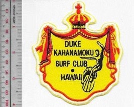 Vintage Surfing Hawaii Duke Kahanamoku Surf Club Waikiki Hawaii Patch - $9.99