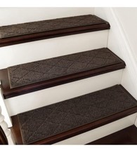 Cosy Homeer Stair Treads In Brown 6 Rugs 28inx9in - £18.29 GBP