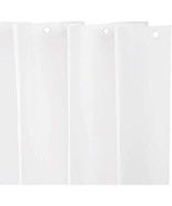 Kenney Lightweight PEVA Shower Curtain Liner, 70&quot; W x 72&quot; H, White - £14.96 GBP