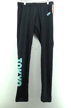 Nike Womens Tokyo Stretch Leggings size Small Color Black/Turquoise - £50.42 GBP
