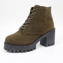 Matte  boots High Heels Lace Up Ankle Boots For Women Shoes Black Platform Boot  - £39.76 GBP